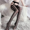 NoGenderWear Bas effet porte-jarretelles Erotic Panty Noirs